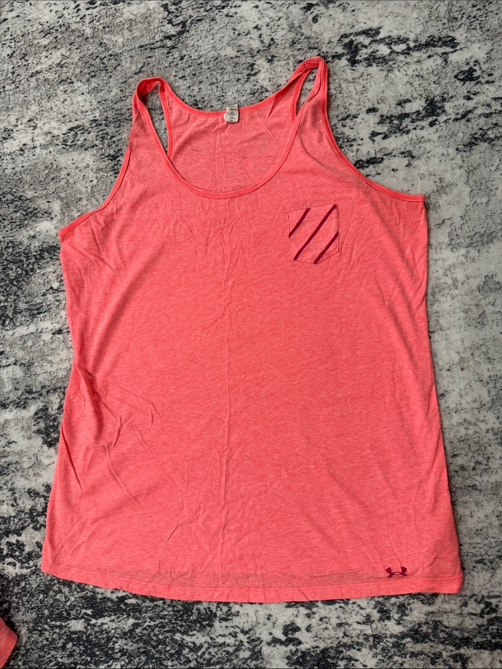 Under Armour Coral Racerback Tank Top
